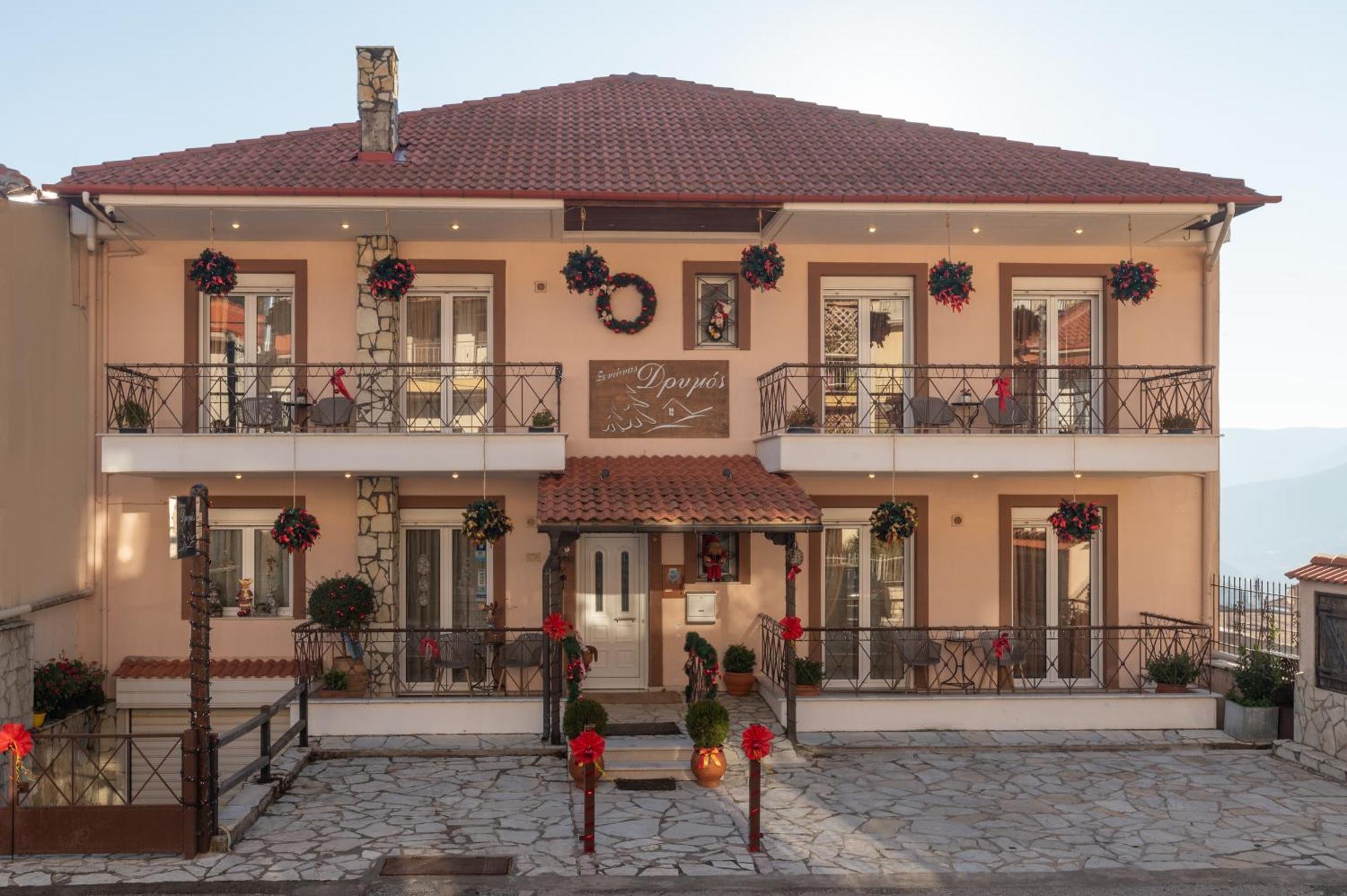 Xenonas Drimos Aparthotel Karpenisi Exterior photo